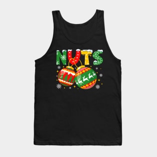 Nuts Christmas Matching Couple Chestnuts Tank Top